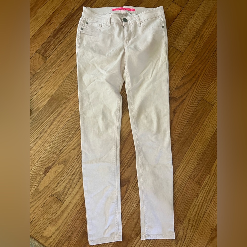 white skinny jeans
